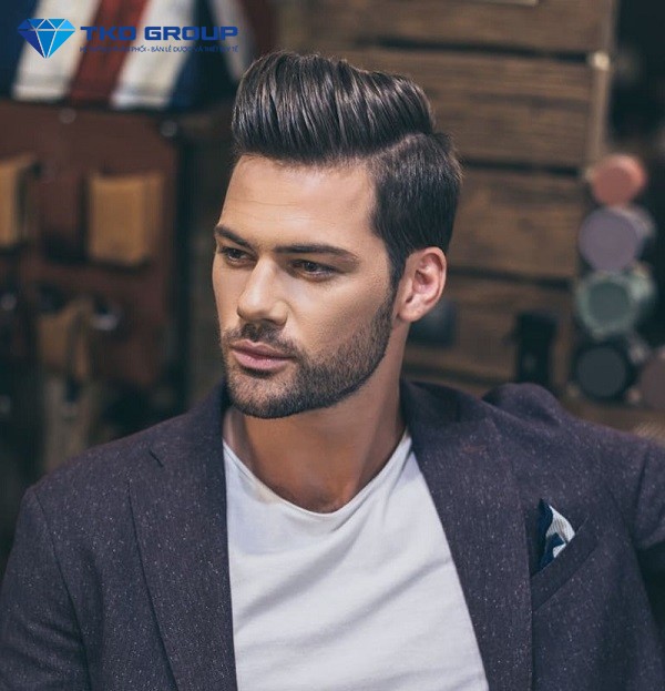 Cách tạo kiểu tóc nam đẹp Pompadour