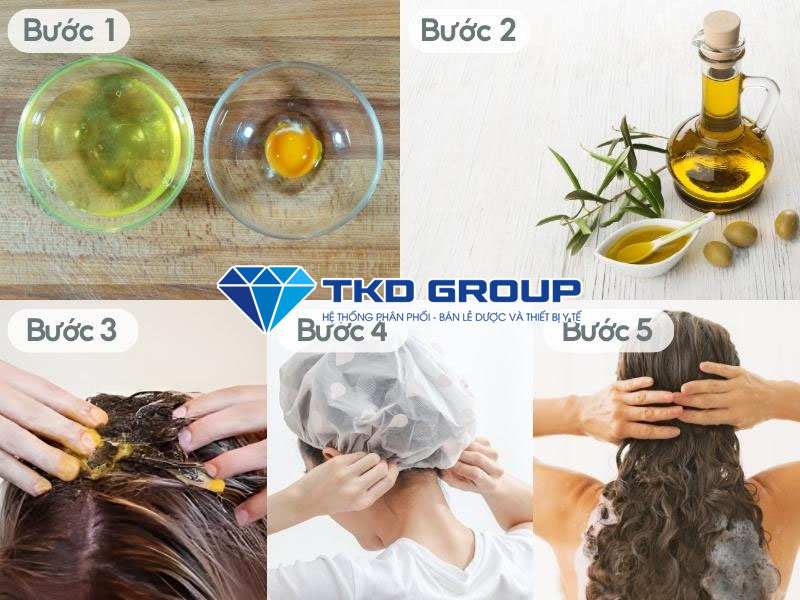 Phục hồi tóc khô xơ tại nhà với trứng gà