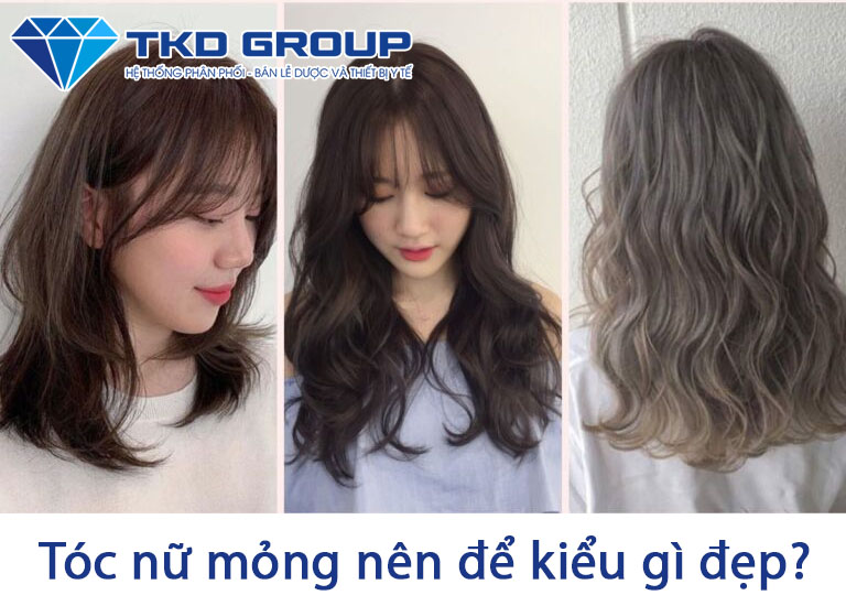 Tóc nữ mỏng nên để kiểu gì đẹp?