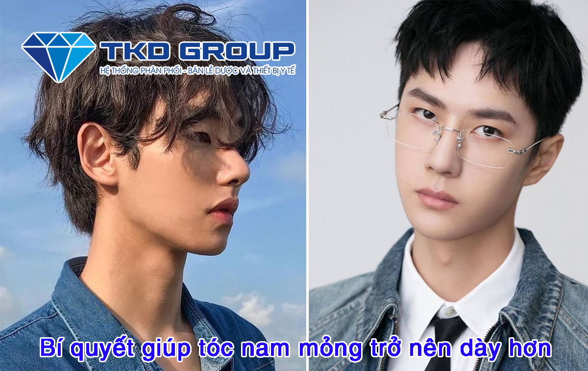 cách làm tóc nam mỏng dày hơn