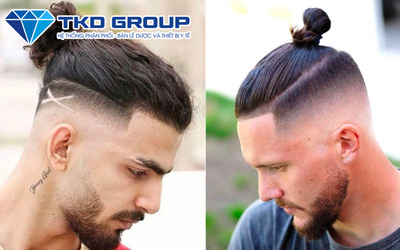 Tóc búi cao: Giải pháp hoàn hảo cho mái tóc nam thưa mỏng