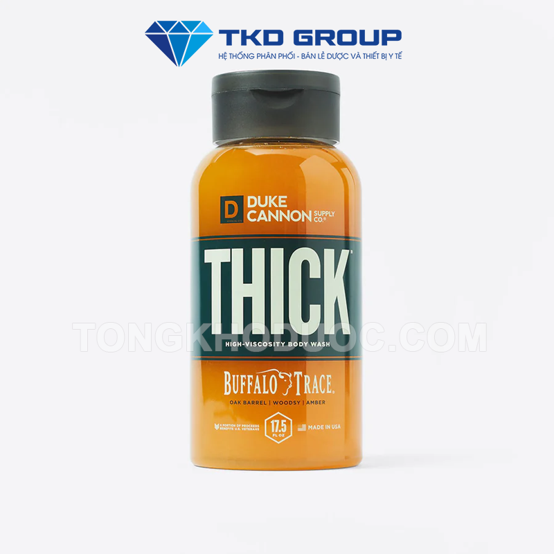 Sữa tắm Duke Cannon Thick Bourbon Oak Barrel Buffalo Trace