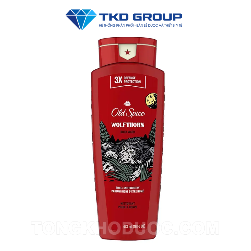 Sữa tắm Old Spice Wolfthorn
