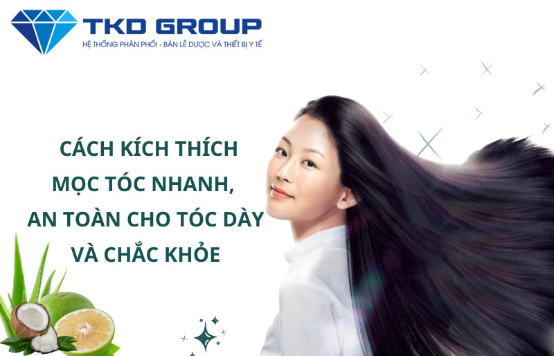 cách kích thích mọc tóc hiệu quả cực nhanh