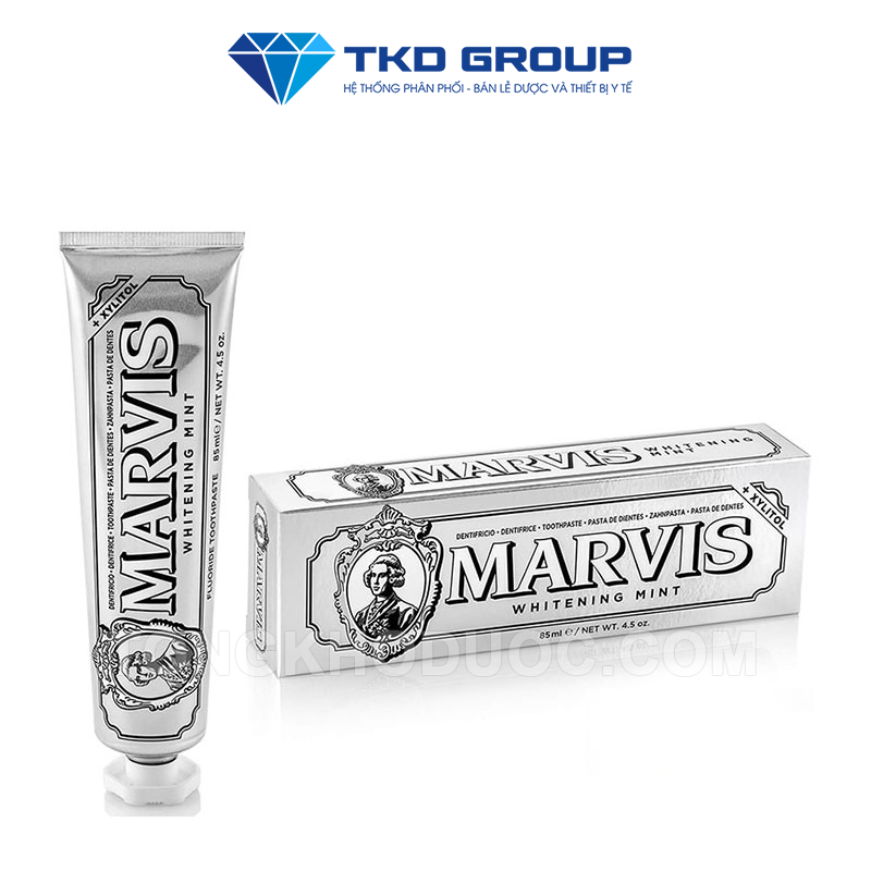 Kem đánh răng Marvis Whitening Mint